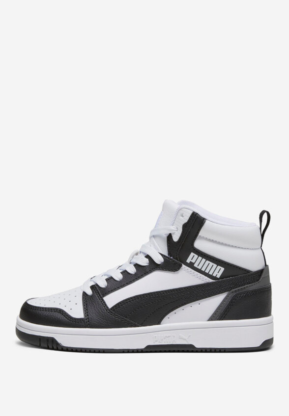 Кеды детские PUMA Rebound V6 Mid Jr, Белый