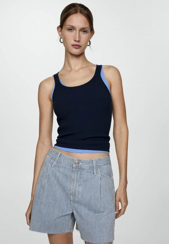 Шорты джинсовые Mango