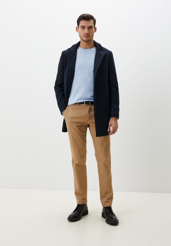 Пальто однобортное Al Franco