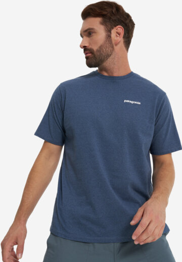 Футболка мужская Patagonia Logo, Синий