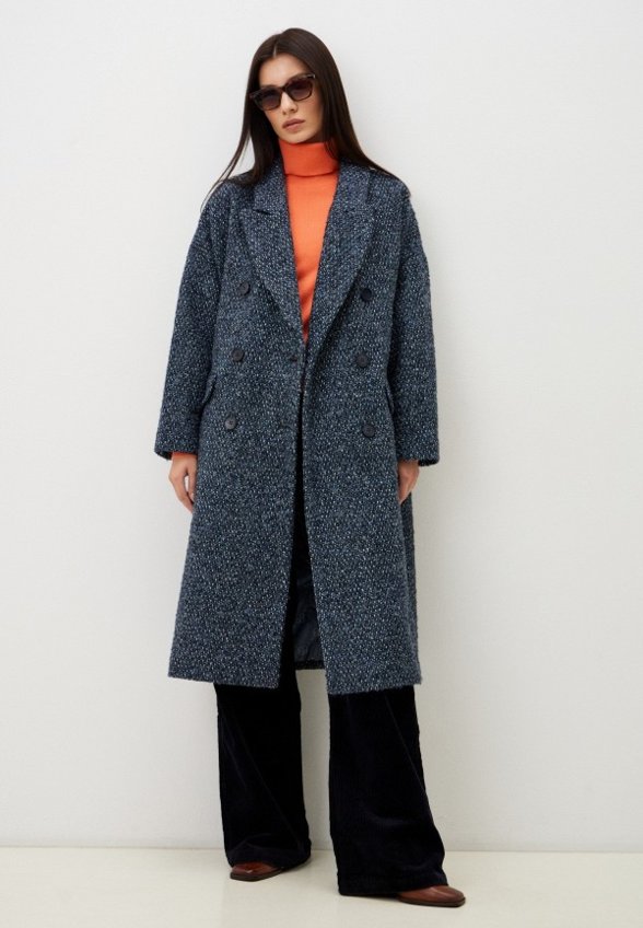 Пальто двубортное Belucci