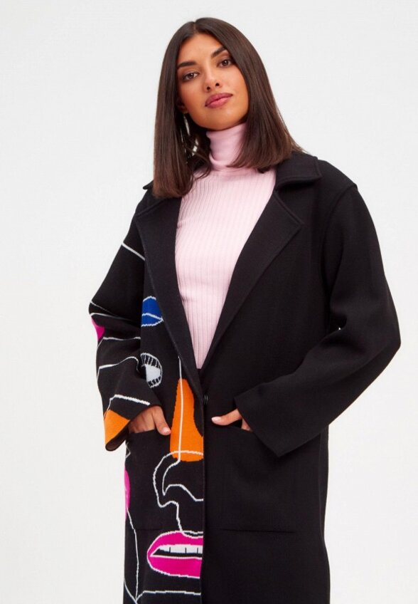 Пальто однобортное Veshalka