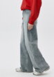 Джинсы WIDE LEG с декоративными брызгами4  - превью