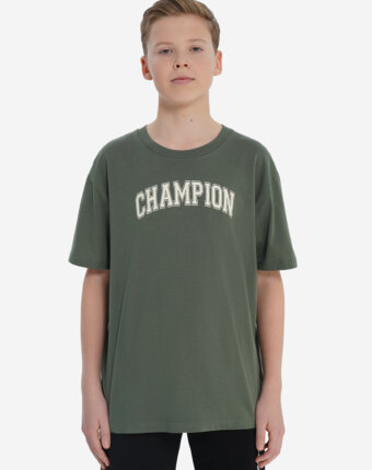Футболка для мальчиков Champion, Зеленый женщинам