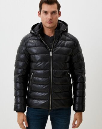 Куртка кожаная Urban Fashion for Men мужчинам