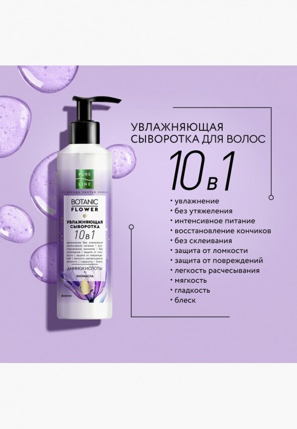 Набор для ухода за волосами Чистая Линия