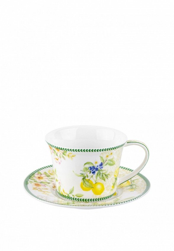 Чашка с блюдцем Elan Gallery