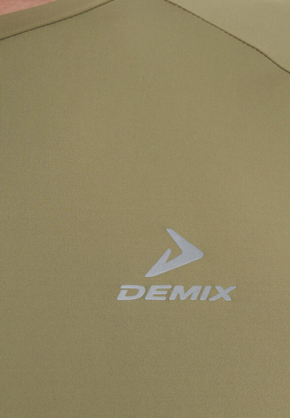 Лонгслив мужской Demix, Зеленый
