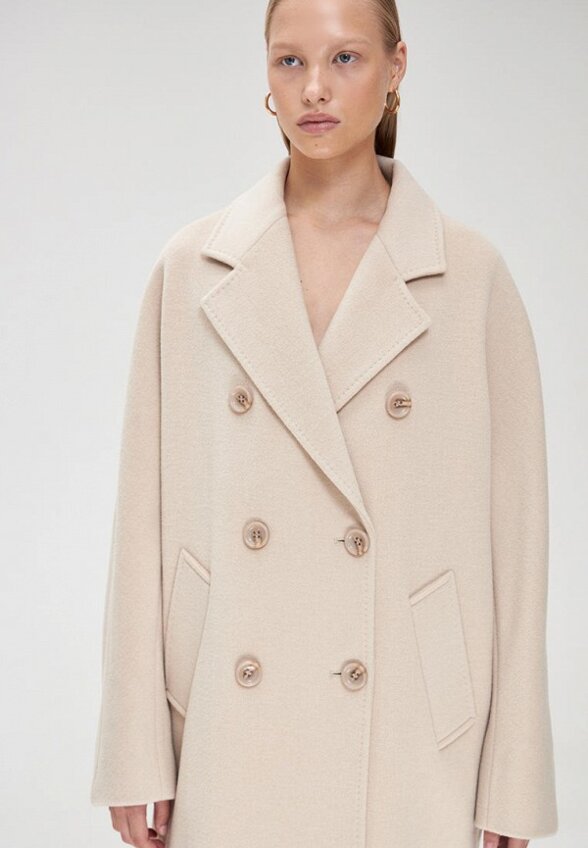 Пальто двубортное Prav.da