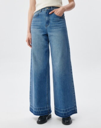 Джинсы WIDE LEG женщинам