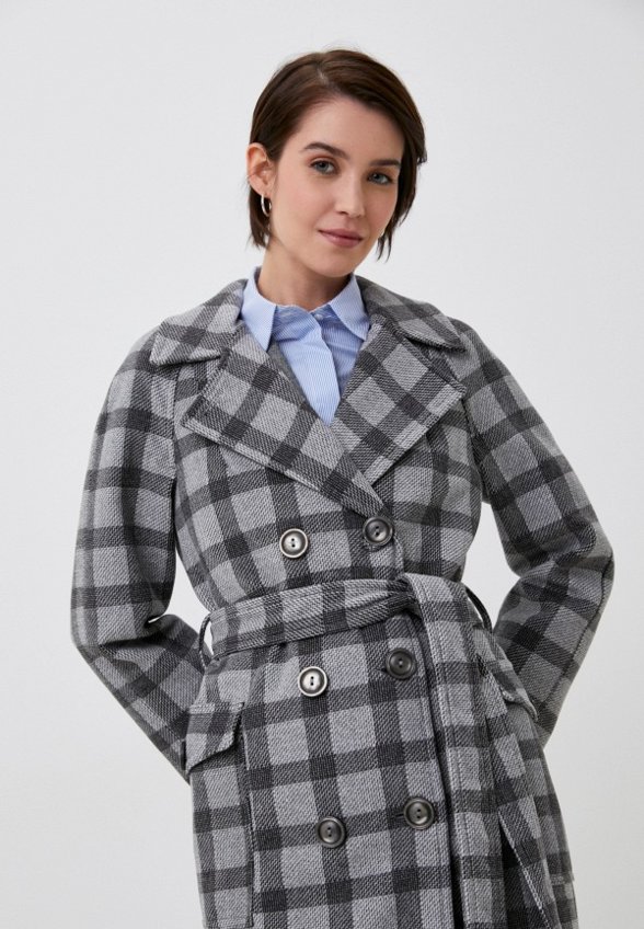 Пальто двубортное Louren Wilton