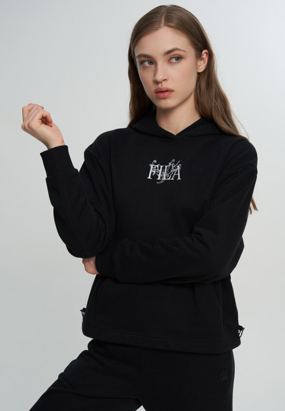 Худи женское FILA, Черный