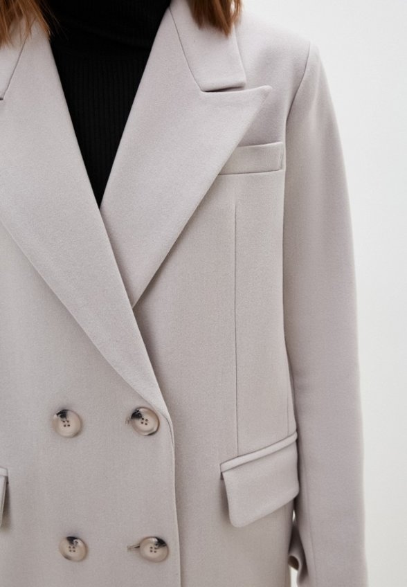 Пальто двубортное Pepen