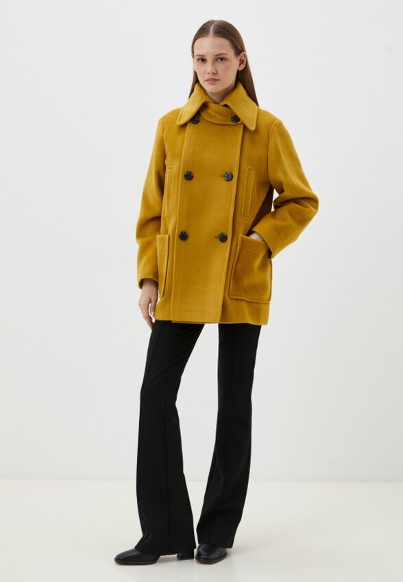 Пальто двубортное To Be One