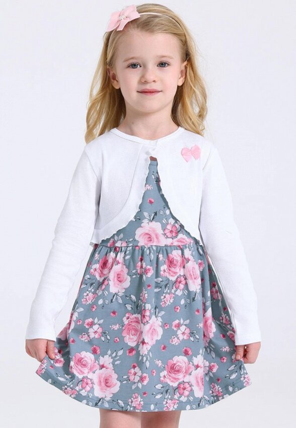 Платье и болеро Апрель