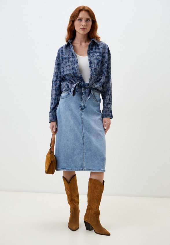 Юбка джинсовая Gaxgax