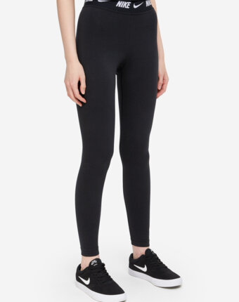 Легинсы женские Nike Sportswear Club, Черный женщинам