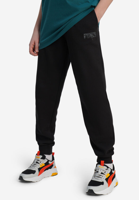 Брюки для мальчиков PUMA Ess Logo Lab Story 2, Черный