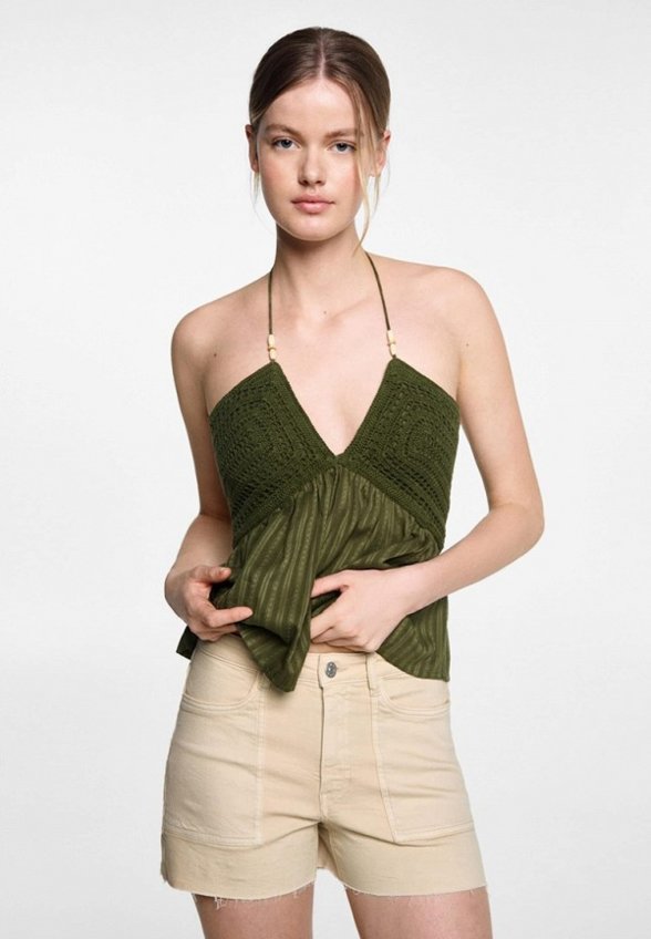 Шорты джинсовые Mango Teen