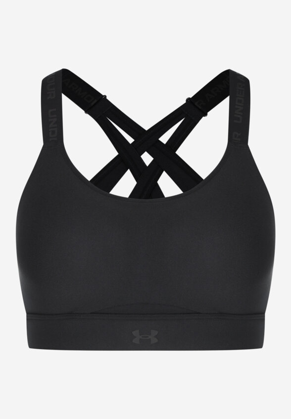 Спортивный топ бра Under Armour Infinity Strappy, Черный