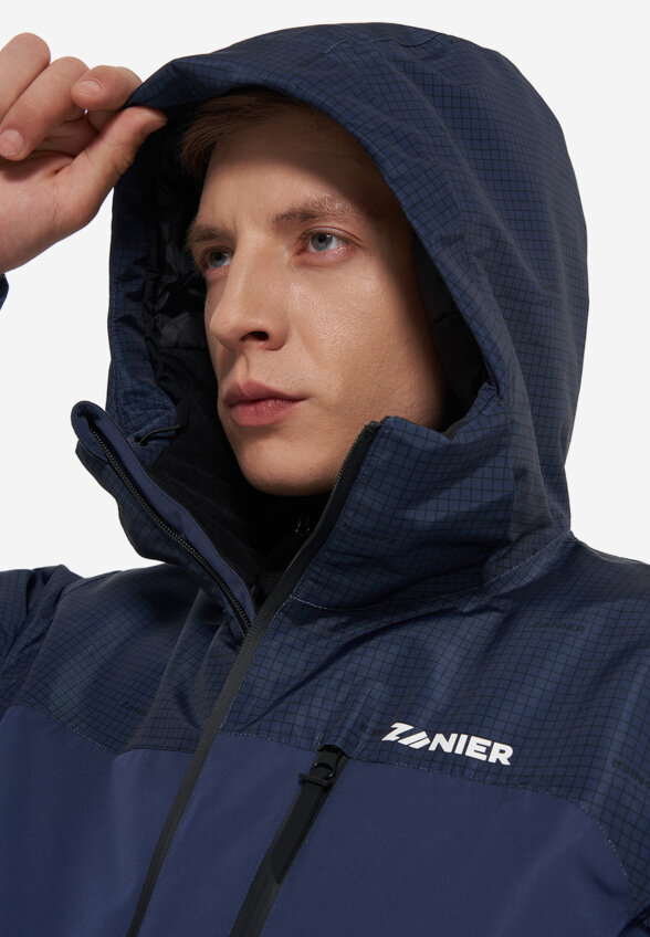 Куртка горнолыжная мужская Zanier, Синий