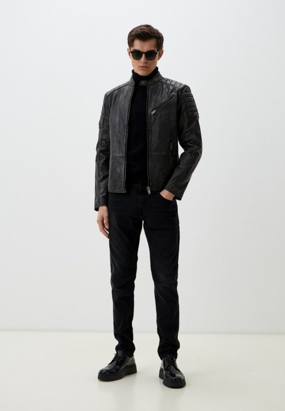 Куртка кожаная Jorg Weber