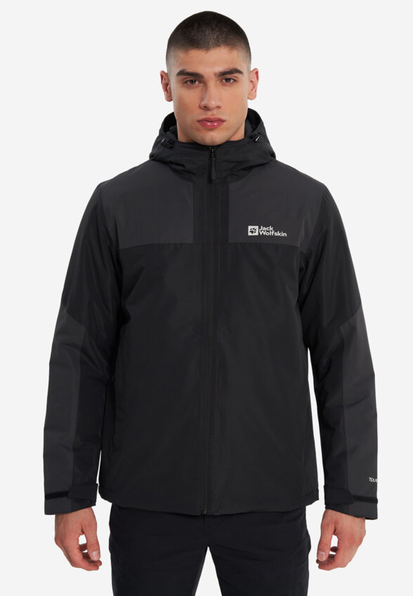 Куртка утепленная мужская Jack Wolfskin Jasper, Черный