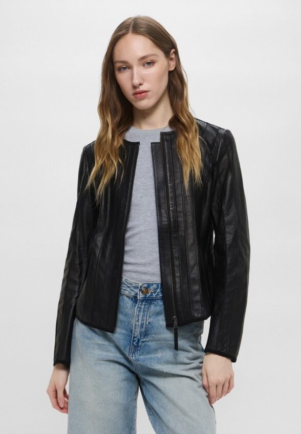 Куртка кожаная Blouson