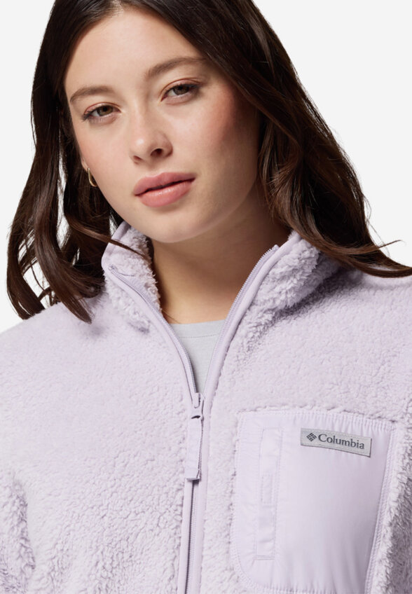 Джемпер флисовый женский Columbia West Bend Full Zip Ii, Розовый
