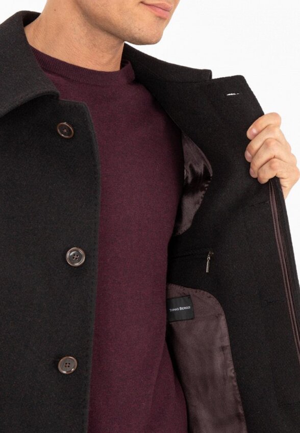 Пальто однобортное Thomas Berger