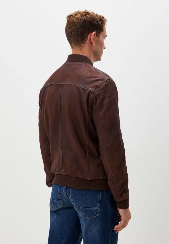 Куртка кожаная Urban Fashion for Men