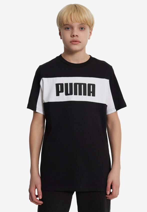Футболка для мальчиков PUMA Block, Черный