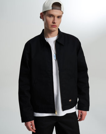 Легкая куртка мужская DICKIES Lined Eisenhower, Черный женщинам