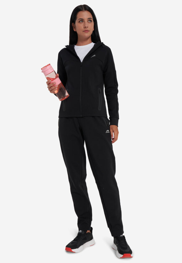 Толстовка женская Athlex Tech fleece, Черный
