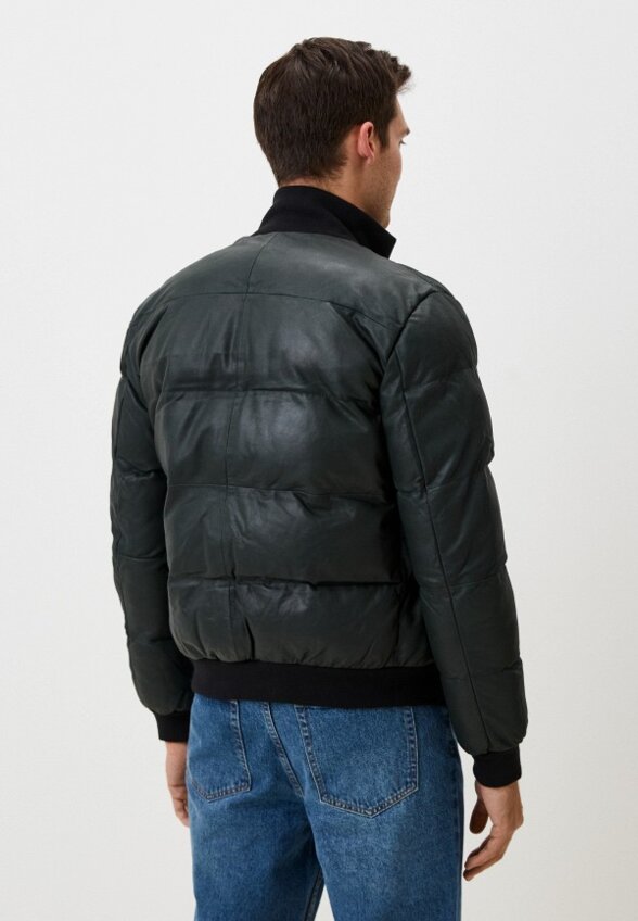 Куртка кожаная утепленная Jorg Weber