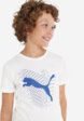 Футболка для мальчиков PUMA Graphics Cat, Белый1  - превью