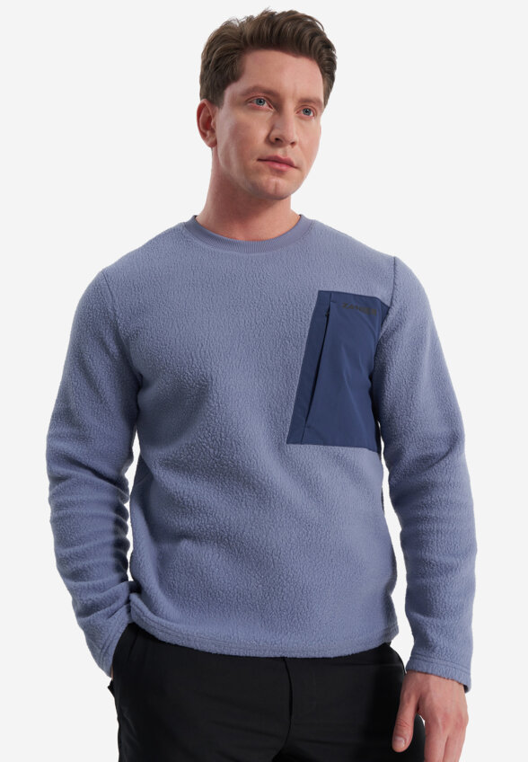 Джемпер флисовый мужской Zanier, Синий