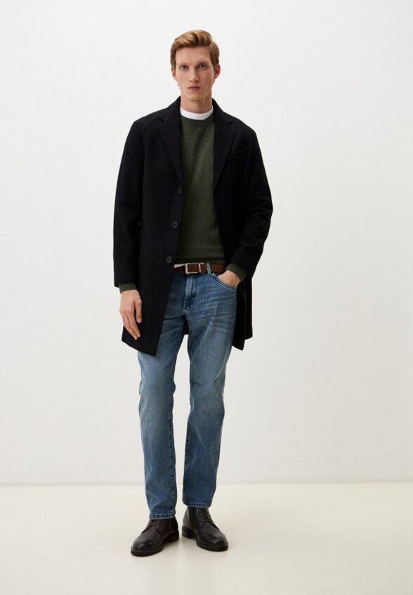 Пальто однобортное Mango Man