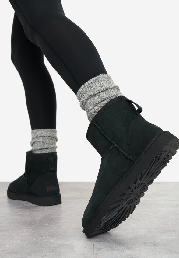 Угги женские UGG Classic Mini II, Черный