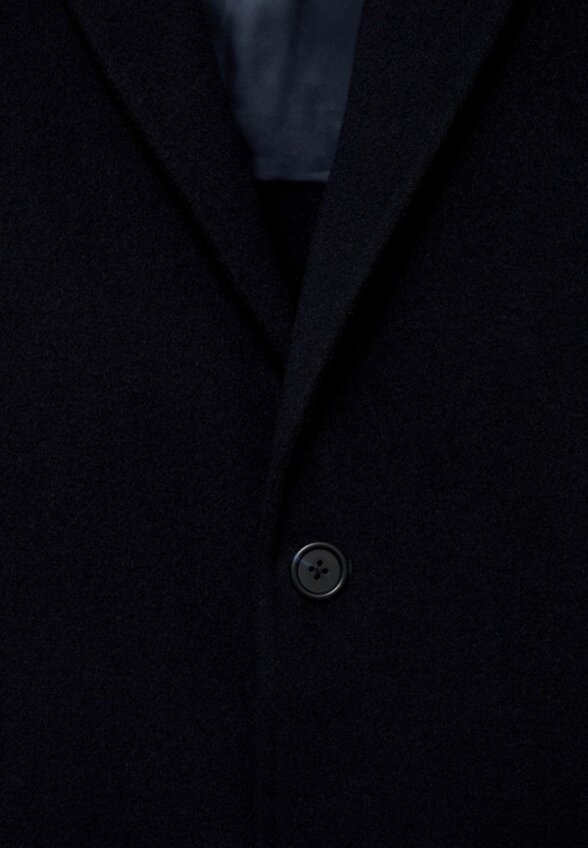 Пальто однобортное Mango Man