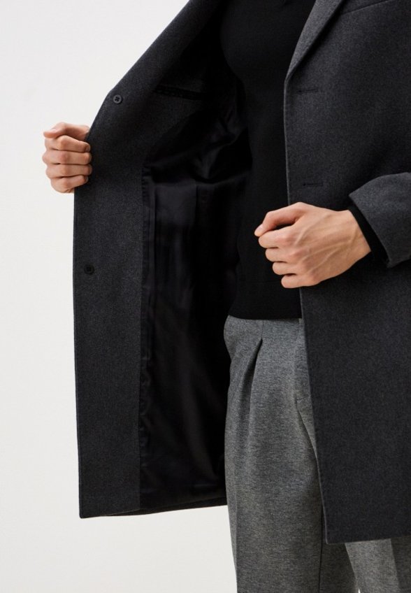 Пальто однобортное Mango Man