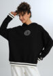 Худи женское оверсайз Reebok Lawn Club, Черный1  - превью