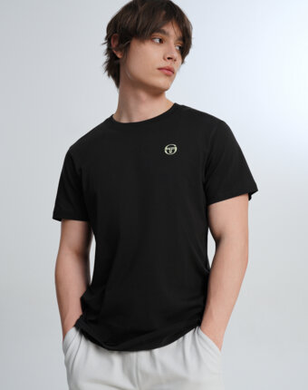 Футболка мужская Sergio Tacchini Chiaro, Черный женщинам