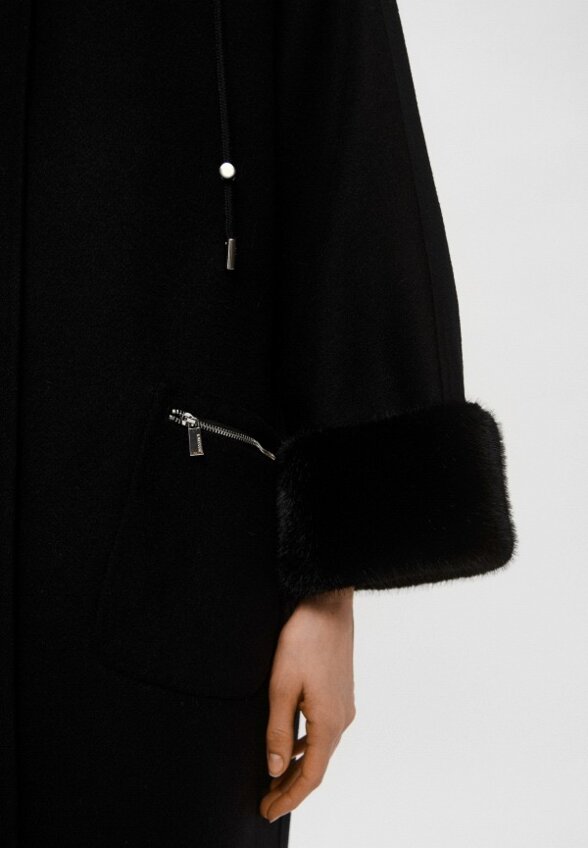 Пальто однобортное Max & Moi