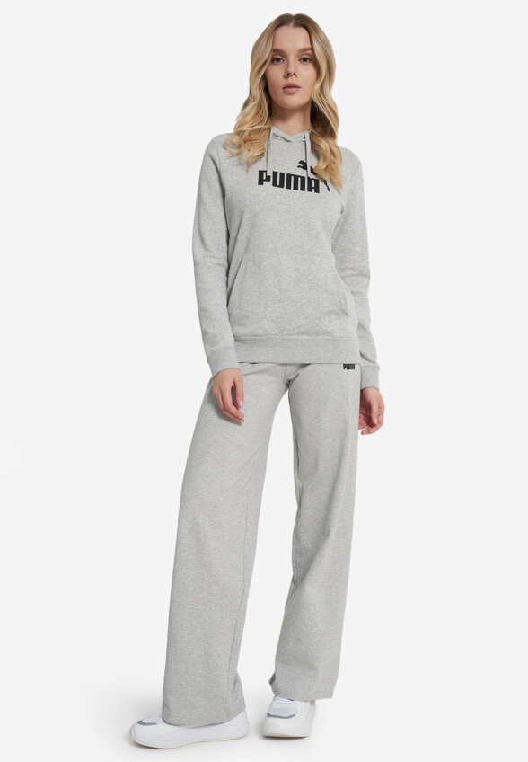 Худи женское PUMA Ess No. 1 Logo, Серый