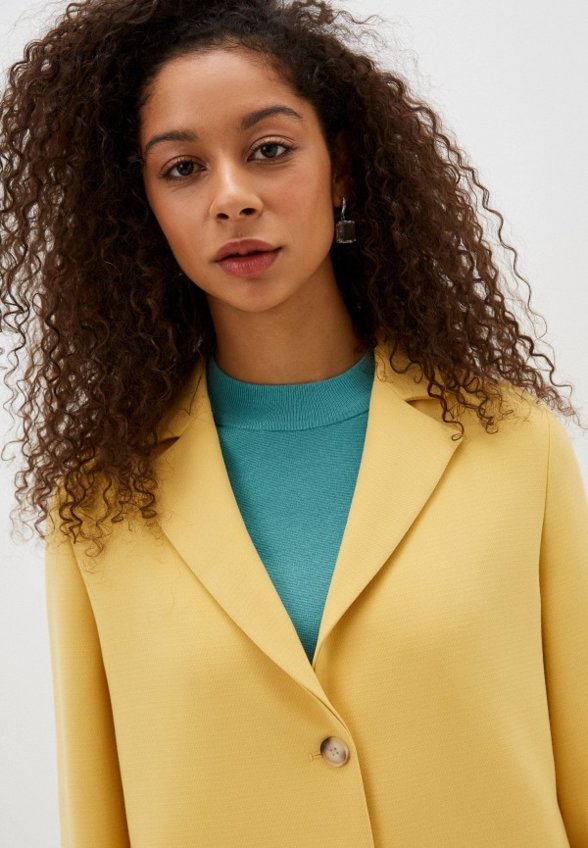 Пальто однобортное Elis