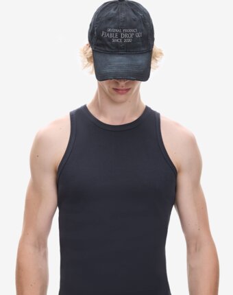 Кепка Embroidered Black FABLE мужчинам