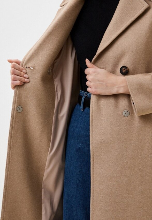 Пальто двубортное Снежная Королева