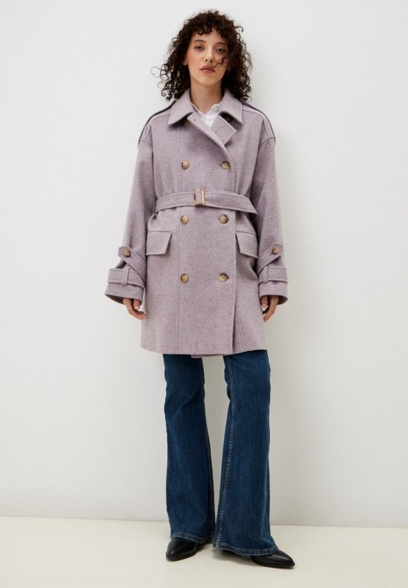 Пальто двубортное Costoso