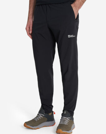 Брюки мужские Jack Wolfskin Prelight Chill, Черный женщинам